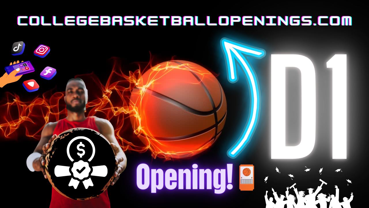 NCAA D1 Recruiting All Positions! 2024 College Basketball Openings