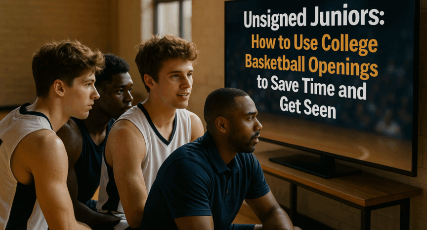 Unsigned Juniors: How to Use College Basketball Openings to Save Time and Get Seen