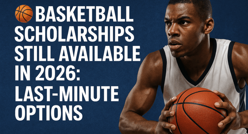 🏀 Basketball Scholarships Still Available in 2026: Last-Minute Options