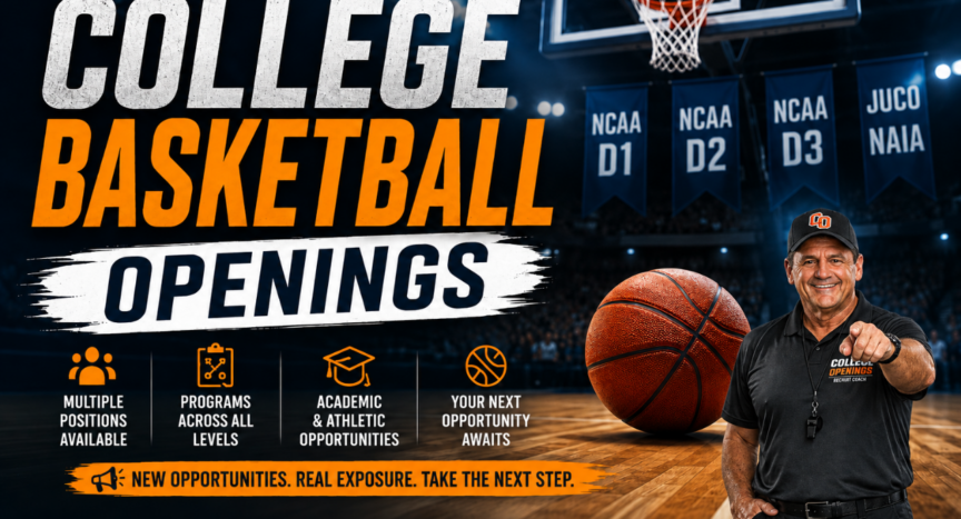 Current College Basketball Openings