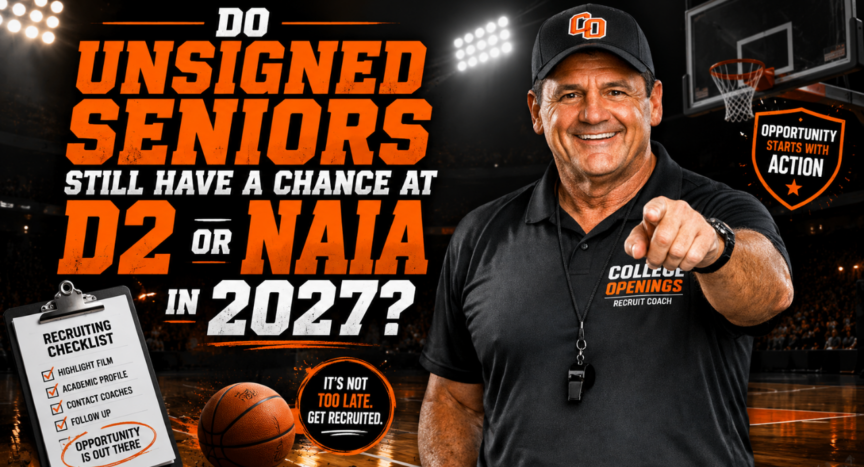 Do Unsigned Seniors Still Have a Chance at D2 or NAIA in 2027?